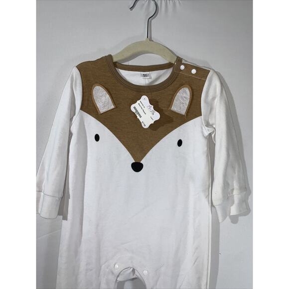 Redrose Infant Boys Fox Play suit One Piece Pajamas 18-24 Months Nwt Romper - Picture 2 of 6